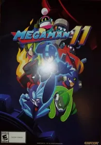 NYCC 2018 Capcom Megaman Video Game 14x20 Double Sided Promo Poster Brand New - Picture 1 of 2
