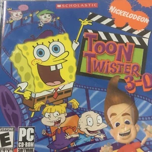 Scholastic Toon Twister 3-D PC CD-Rom Windows - Picture 1 of 5