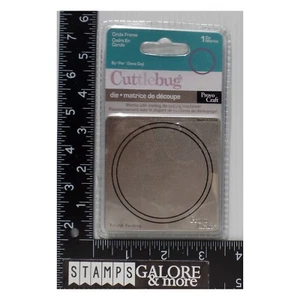 CUTTERBUG PROVO BUG DIE CUTS TEMPLATE CIRCLE FRAME #1795 - Picture 1 of 2