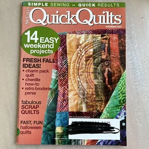 Quick Quilts Magazine November 2007 - Picture 1 of 2