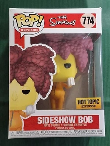 Funko Pop The Simpsons Sideshow Bob Hot Topic Exclusive #774 New Ex Display - Picture 1 of 9