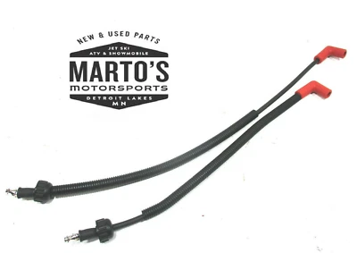 QTY 2 NEW OEM POLARIS 2000-2004 SLH VIRAGE 700 FREEDOM 700 IGNTION COIL WIRES - Image 1 of 4