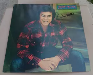 JOHNNY MATHIS MUSIC POP SIGNED AUTOGRAPHED 1979 MATHIS MAGIC VINYL ALBUM COA - Picture 1 of 2