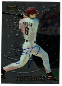 1997 Bowman’s Best Scott Rolen Auto Autograph #194 - Picture 1 of 6