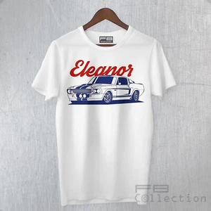 T-Shirt Maglietta Ford Shelby Mustang GT500 Eleanor V8 500 cv Film Nicolas Cage - Imagen 1 de 4
