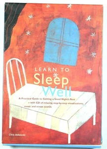 Learn To Sleep Well A Guide To Getting Good Sleep Chris Idzikowski Book & CD - Imagen 1 de 7