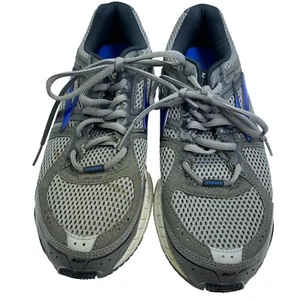 Brooks Addiction A12 grau blau niedrig Mesh Laufen Turnschuhe Herren 8 Medium - Bild 1 von 15