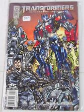 Transformers: Revenge of the Fallen - Alliance #4 Mar. 2009 IDW Publishing