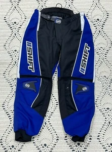 Pantalones de motocross Shift, talla 28 azul blanco negro - Imagen 1 de 6