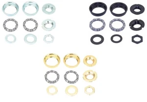 Set staffe inferiori bicicletta per pedivella 1 pezzo 5/16 x 9 x 24T Cruiser BMX MTB fixi - Foto 1 di 4