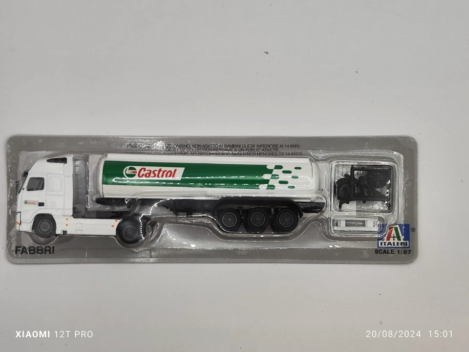 Volvo FH 12 XL 70 autocisterna - "Castrol" - 1:87 Fabbri-Italeri - C18 - Immagine 1 di 1