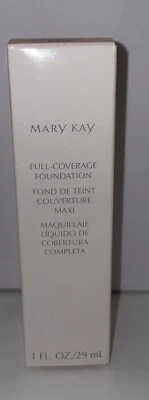 New IVORY 104 Mary Kay Full Coverage Foundation Normal/Dry Skin 1 Fl Oz. 365000 - Image 1 of 4