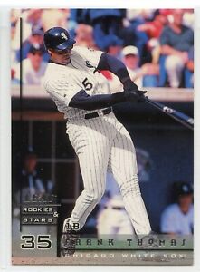 1998 Leaf Rookies & Stars Baseball - #27 - Frank Thomas - Chicago White Sox