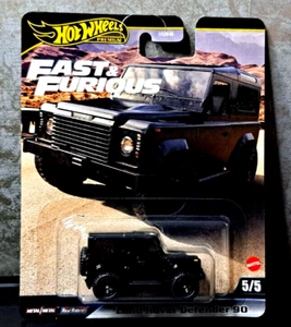 Mattel Hot Wheels Premium Fast & Furious Land Rover Defender (HNW46) - Nuevo y EMBALAJE ORIGINAL - Imagen 1 de 4