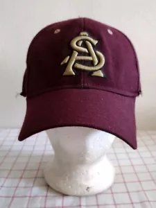 Arizona State Sun Devils Cap Hat Purple Adjustable Snapback Embroidered NCAA - Picture 1 of 6