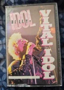 Billy Idol - Vital Idol (Cassette Tape 1987 Chrysalis) Greatest Hits - Picture 1 of 3
