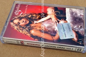 SHAKIRA FIJACION ORAL VOL.1 RARE UKR ORIGINAL TAPE LATIN POP ROCK CASSETTE - Picture 1 of 2