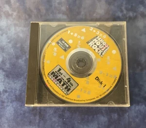 Vintage Microsoft Windows PC MAC School House Rock Math 1st-4th Disk 1 & 2 - Picture 1 of 6