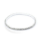 Silver Ankle Bracelet Stretchy 2 3 4 5 Rows Anklet Chain Diamante Rhinestones 