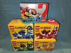Lego 10401 10706 10707 10708 10709 Rainbow Fun & Creative Box X 4 - Brand New Se