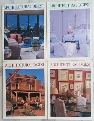 Architectural Digest 1993 1995 1996-The Breakers, Hubert Guerrand-Hermes NYC  - Image 1 of 4