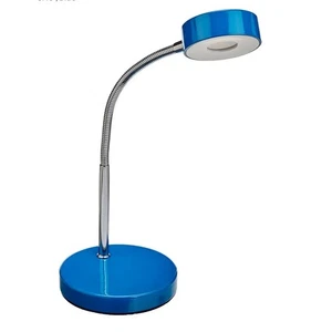 Globe Electric Company 12645 LED blau verstellbar Chrom Gooesneck Schreibtischlampe NEU - Bild 1 von 10