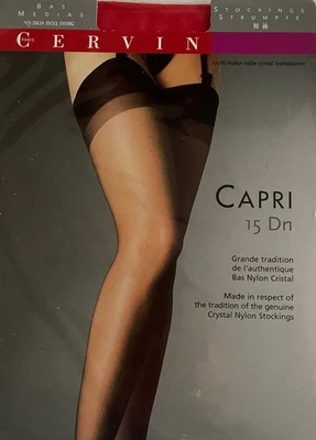 Medias Cervin Paris Capri 15 Dn Rouge Derecha Sin Costuras Talla T6 Nuevas Foto 1 de 4