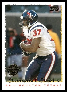 2005 Topps #TB40 Domanick Davis Throwbacks Houston Texans NM+ - Picture 1 of 2
