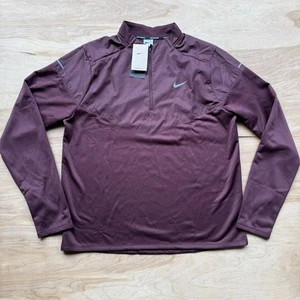 Nike Therma-Fit Water Repellent Sphere Element 1/2 Zip Burgundy FZ1115-652 Sz XL - Picture 1 of 11
