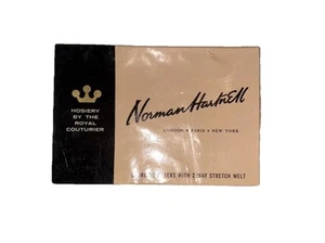 Norman Hartnell Stockings 2 Way Stretch Welt. Drury Lane Size 10. - Picture 1 of 4