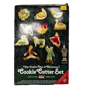 Vintage Chilton Twelve Days of Christmas Cookie Cutter Complete Set 1978 NOS - Picture 1 of 8