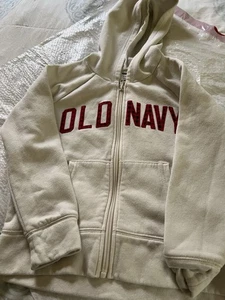 Girls Old Navy Zip Sweatshirt Jacket Size Medium 8-10 - Picture 1 of 2