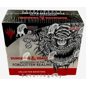 Magic The Gathering Dungeons & Dragons' Adventures in Forgotten Realms Collector Booster Box - Imagen 1 de 2