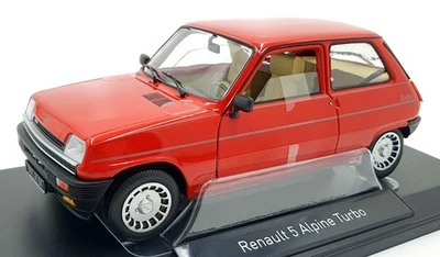 Norev 1/18 Scale Diecast 185243 - Renault 5 Alpine Turbo 1983 - Red - Image 1 of 4