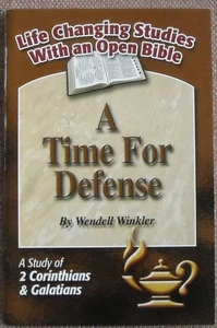 A TIME FOR DEFENSE (CORINTHIANS/GAL.) ~ WENDELL WINKLER ~ Church of Christ ~ NEW - Picture 1 of 4