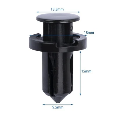 FIT FORD BUMPER UNDERTRAY SPLASHGUARD SHIELD PLASTIC RIVET TRIM CLIPS - Image 1 of 4