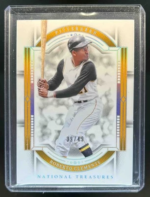 2024 National Treasures Roberto Clemente Holo Silver #39/49 Pirates - Image 1 of 2