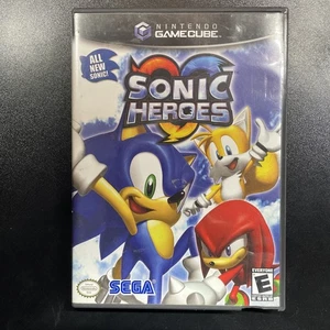 Sonic Heroes Nintendo GameCube Original Estuche Vacío y Manual SOLO - SIN JUEGO - Imagen 1 de 4