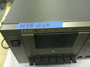 TEAC A-430 STEREO CASSETTE DECK - Picture 1 of 7