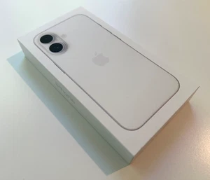 Original Apple iPhone 16 Box EMPTY White Retail Replacement Package - Picture 1 of 8