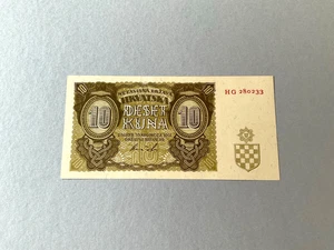 Croatia 10 Kuna P-5b 1941 - Picture 1 of 2