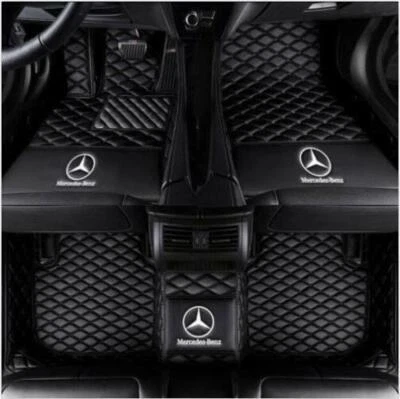 For Mercedes-Benz 1998-2026 All Model Luxury Waterproof Carpets Car Floor Mats - Image 1 of 4