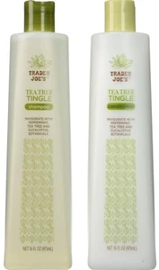 Trader Joe's Tea Tree Tingle Shampoo and Conditioner 16 oz each - Picture 1 of 3