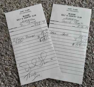 Derrick Thomas Kansas City KC Chiefs signiertes Dokument - Bild 1 von 1