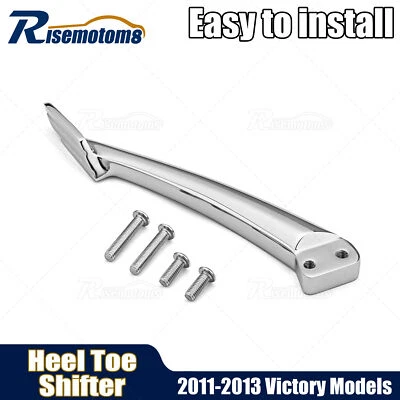 Palanca de cambios cromada con puntera en el talón para Victory Vison Cross Country Roads 2011-2013 Foto 1 de 4