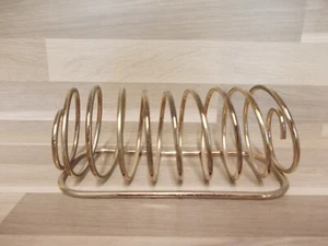 Art Déco Toastständer Versilbert für 8 Scheiben Brotständer Toastrack Spiralle - Picture 1 of 2