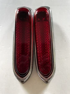 1941-42 Packard 110 & 120 Tail Light pair. Pair number one. - Picture 1 of 19