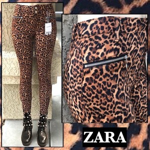 De Catwoman nada, con estos leggings de cuero y 'animal print' de Zara  serás Tigger | CUORE