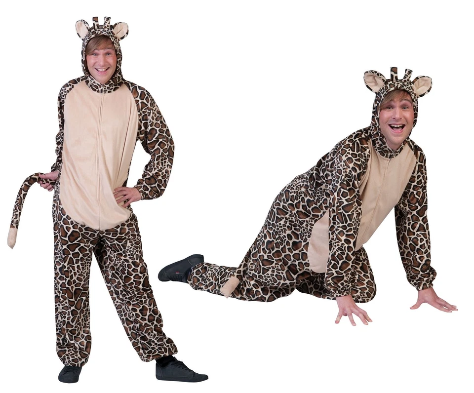 Disfraz de jirafa para adulto Pijamas Ropa de dormir Safari Animal Disfraz para adulto - Mediano Foto 1 de 1