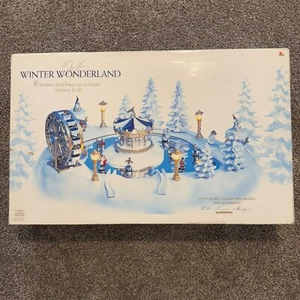 Trendmasters Christmas Magic Winter Wonderland Musical Ice Skating Carnival - Picture 1 of 9
